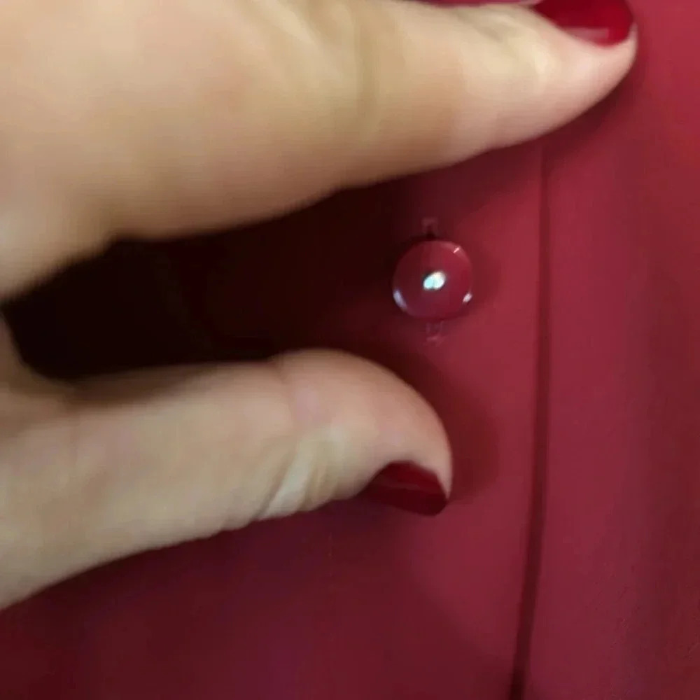 Red Express Button Down Size L - image 5